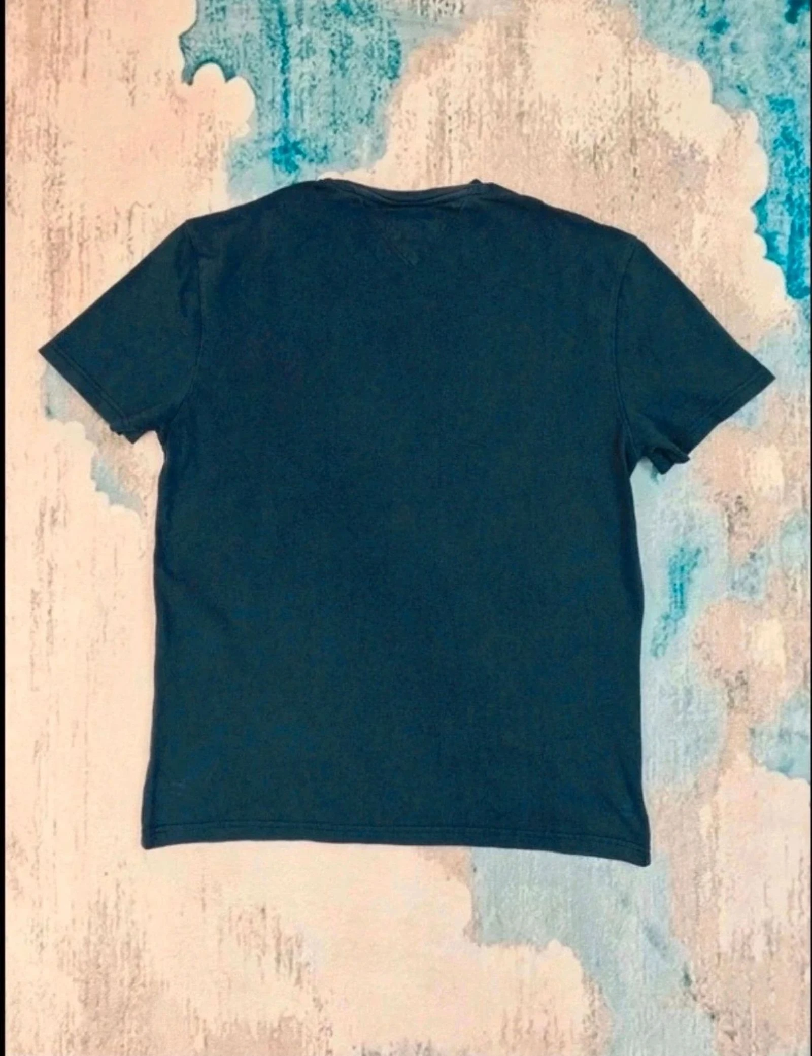 Tommy Hilfiger Tommy Jeans Logo T-Shirt Flag Graphic Streetwear Retro Vintage y2k old moneyNavy Blue – photo 12